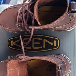 KEEN steel Toe Shoes Size 9.5