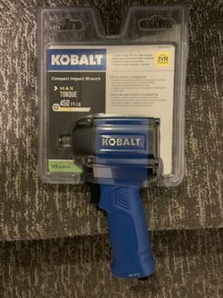 KOBALT COMPACT IMPACT WRENCH