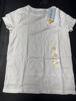 Target Cat and Jack short sleeve white shirts
