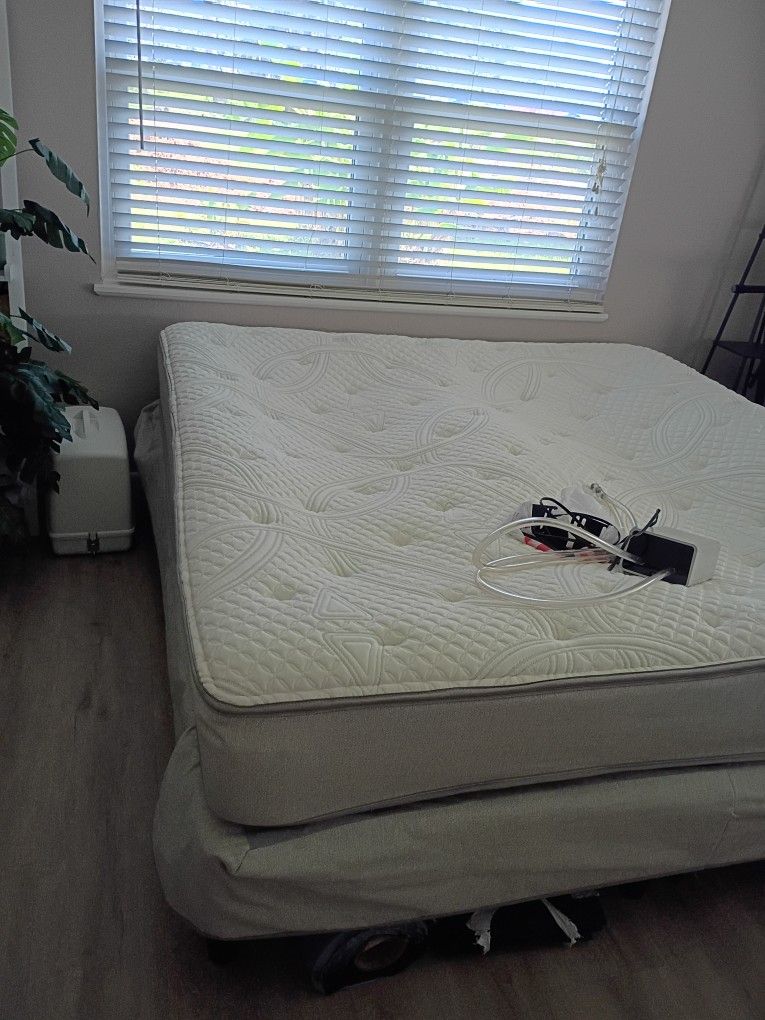 King Sleep Number Bed And Platform