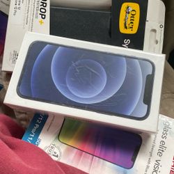 New iPhone 12 With New Case And Screen Protector 