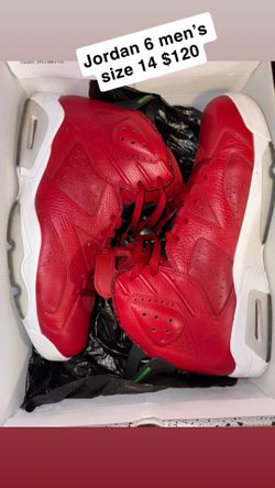 Jordan 6 men’s size 14 $120