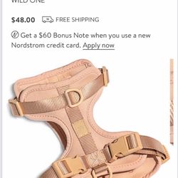 Dog Harness WILD ONE Size Small Brand New Never Used 