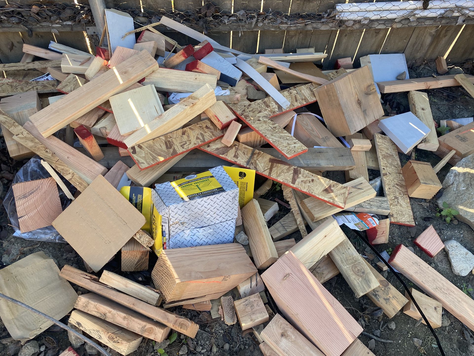 Free scrap wood