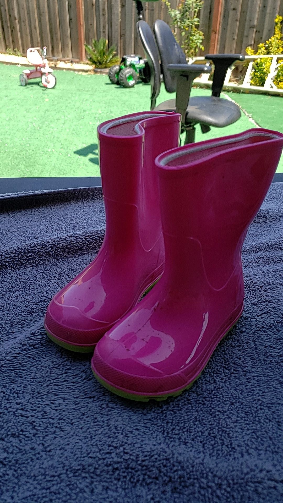 Baby gril rain boots