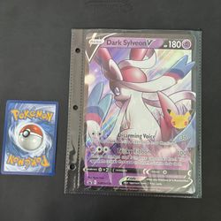 Dark Sylveon Jumbo Card 