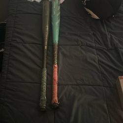 2 used bats