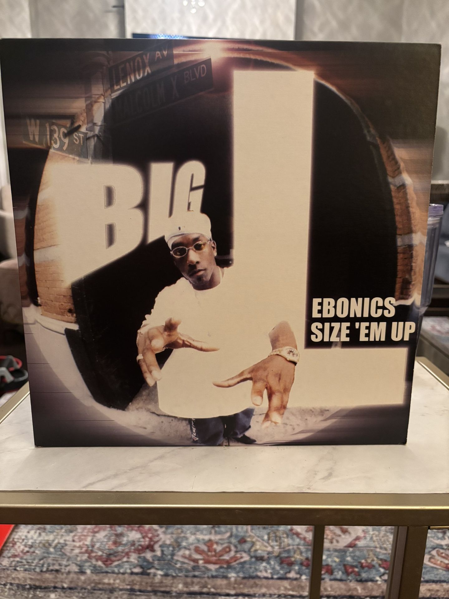 Big L – Ebonics / Size 'Em Up 12" 1998
