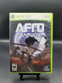 XBox 360 Afro Samurai ( Complete/Rare )
