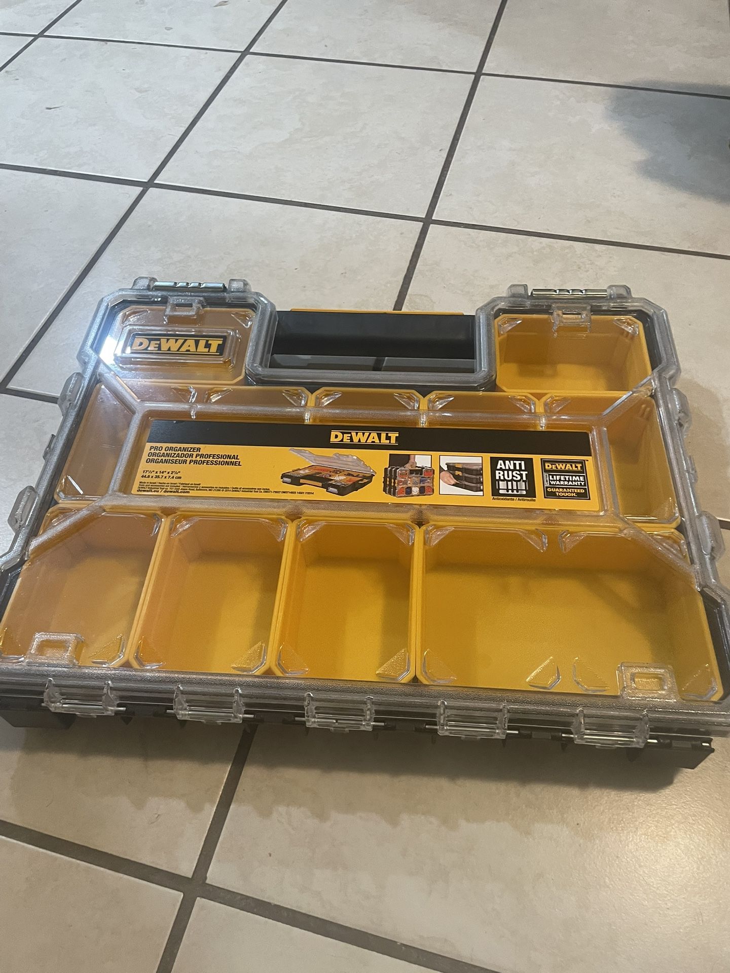 Storage Box Dewalt New