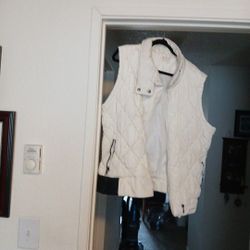 Marc New York White And Black Vest