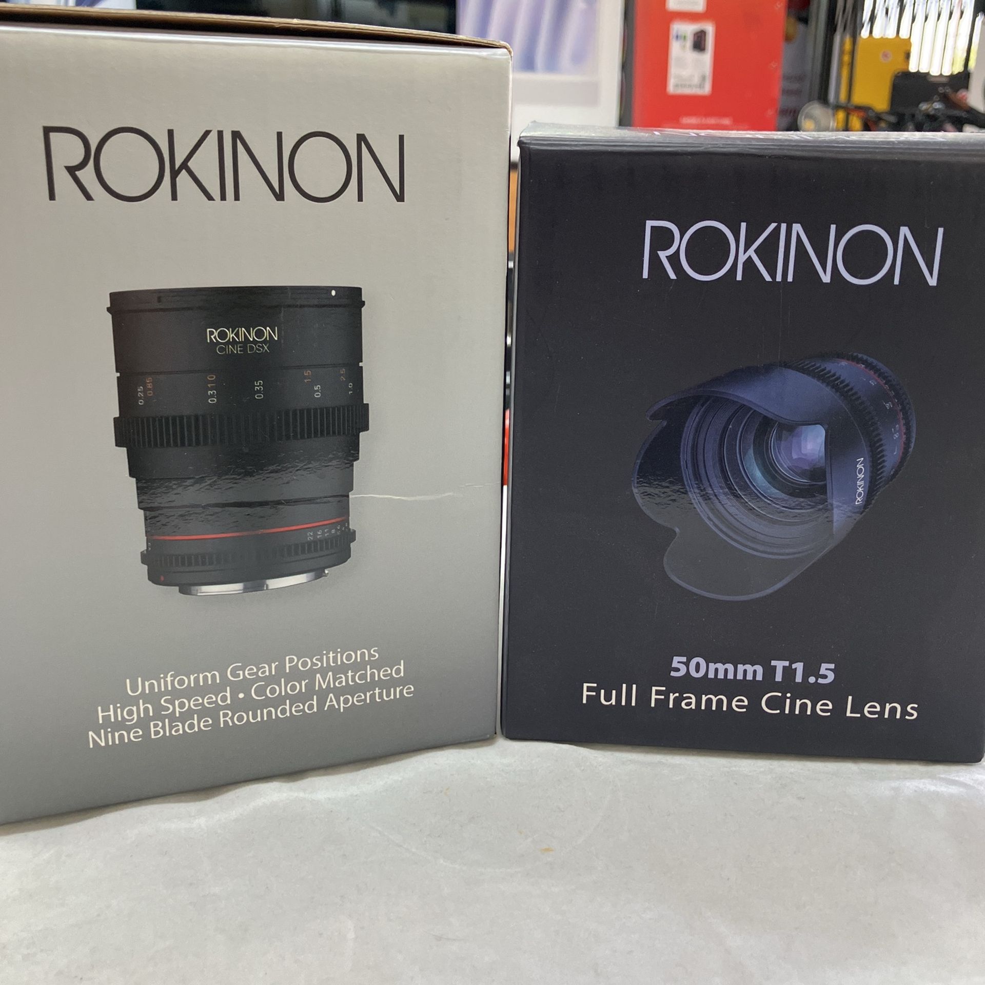 Rokinon 24mm And 50mm DSX High Speed Cine Lenses (RF Mount)