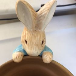 Bunny Planter  Pitter Rabbit Not Used Please Check My Other Listings 
