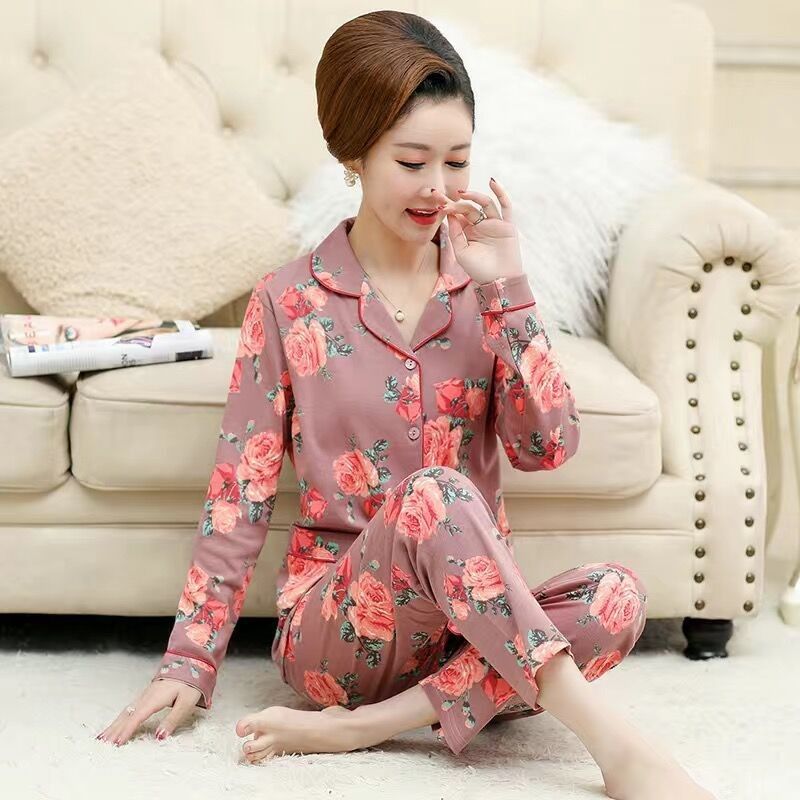 Fashionable printed pajamas A02