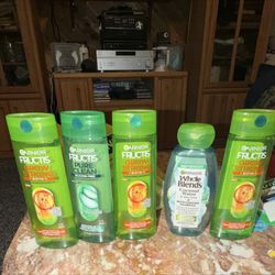 Garnier Fructis Grow Strong, Pure Clean, Whole Blends Coconut Water Shampoo