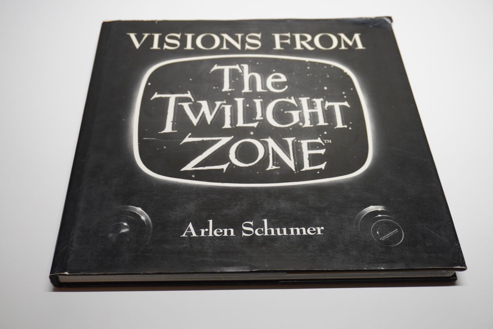 VISIONS FROM THE TWILIGHT ZONE BOOK - ARLEN SCHUMER!!-Hardcover