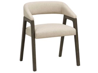 Modern Levi Oyster/Veil Dining Chair (Set of 2)