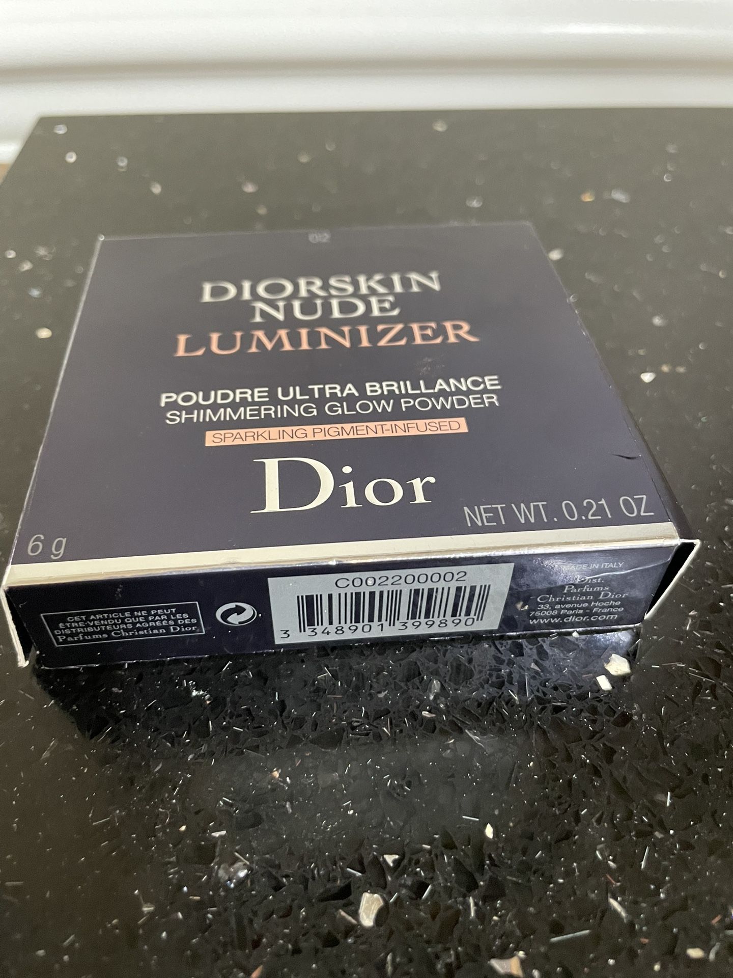Dior skin Nude Luminizer  Shimmering Glow Powder ( Not Opened)