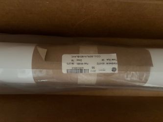 GE smart White Roller Blind – 36.375" Wide x 76" Drop