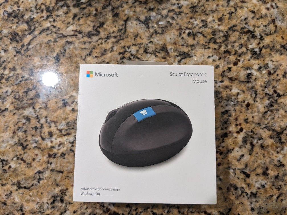 Microsoft Sculpt Ergonomic Mouse L6V-00001 1560, 1461 Wireless USB
