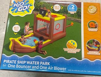 Pirate ship Water park Slide