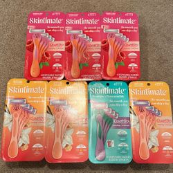 4-pack Skintimate 4-blade razors: $3 each