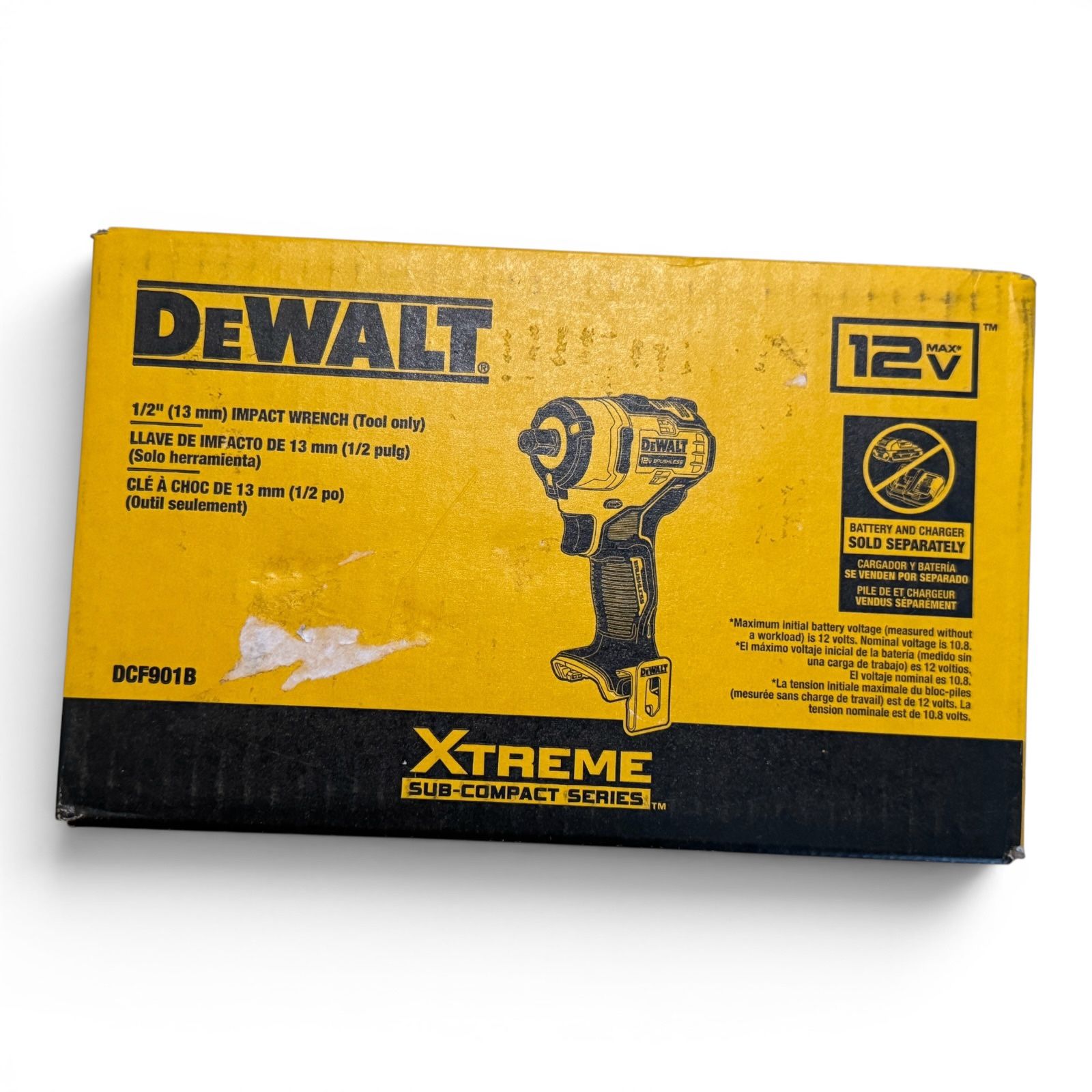 XTREME 12-volt Max Variable Speed Brushless 1/2-in Drive Cordless