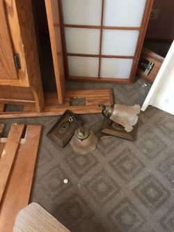 Pair of wall mount lamps