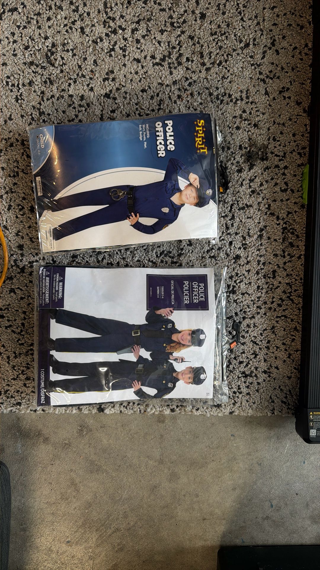 Halloween Costume Policeman