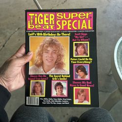 1979 October  to November tiger be super special these 18th birthday be there