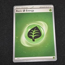 Basic Grass Energy - Pokemon TCG