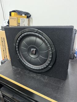 Kicker CVT 12 Inch Sub And Enclosure