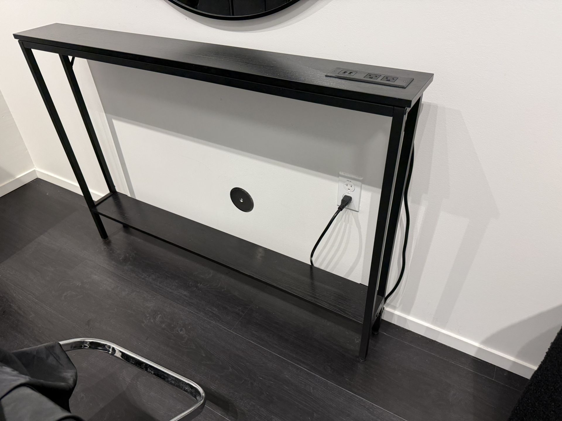 Entry Stand With Outlet