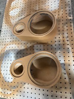 Speaker pods 2x 6.5in 2x 3inch tweeter