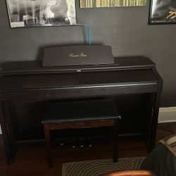 Black Korg Concert C Home Piano
