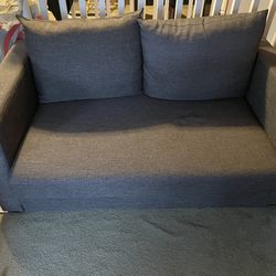 Grey Couch w/pullout Bed
