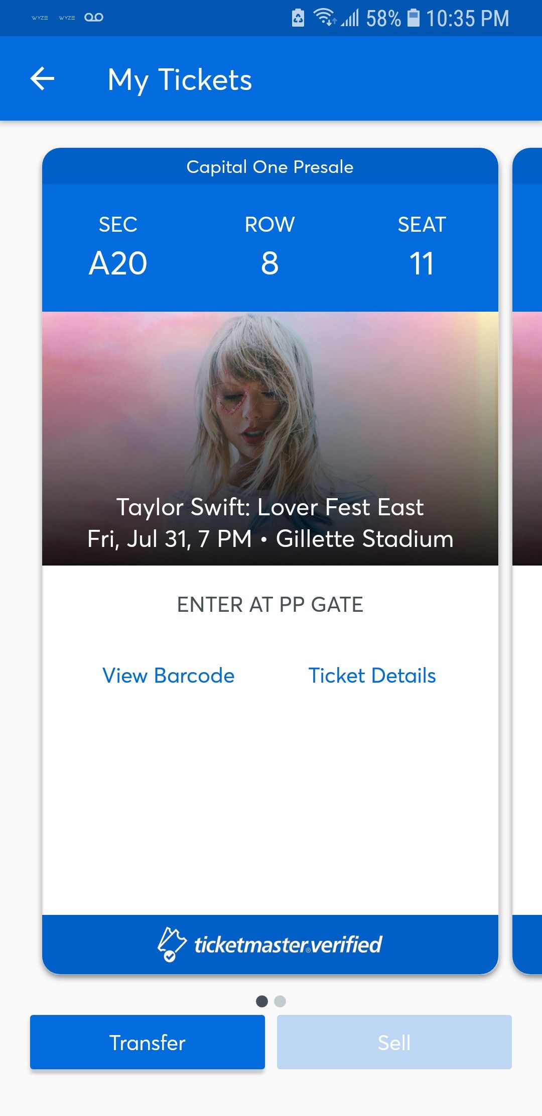 Lover Fest East Taylor Swift July 31, 2019