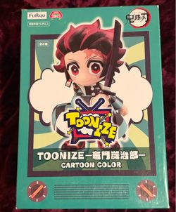 FuRyu Toonize Demon Slayer Tanjiro Kamado Anime Figure New NIB