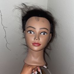 Natural Hair mannequin Head