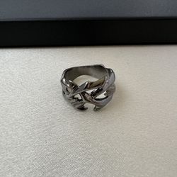 Hollow Design Thorns Ring for Men Women Streetwear Hop Hop Unisex Style Size 8