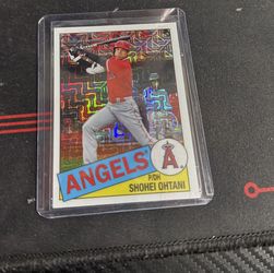 Shohei Ohtani Card