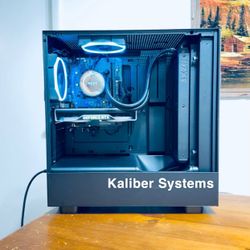 Custom NZXT Gaming Computer with Intel i7 9700F with 2060 RTX Super, 500GB NvME SSD