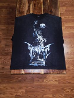 YoungLA Men's Black Washed Graphic Tee