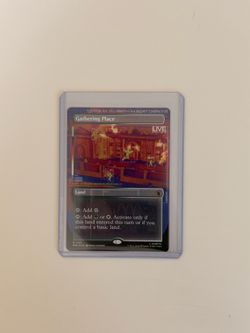 Gathering Place (MSH) 381 extended art *FOIL* - magic: the gathering mtg card