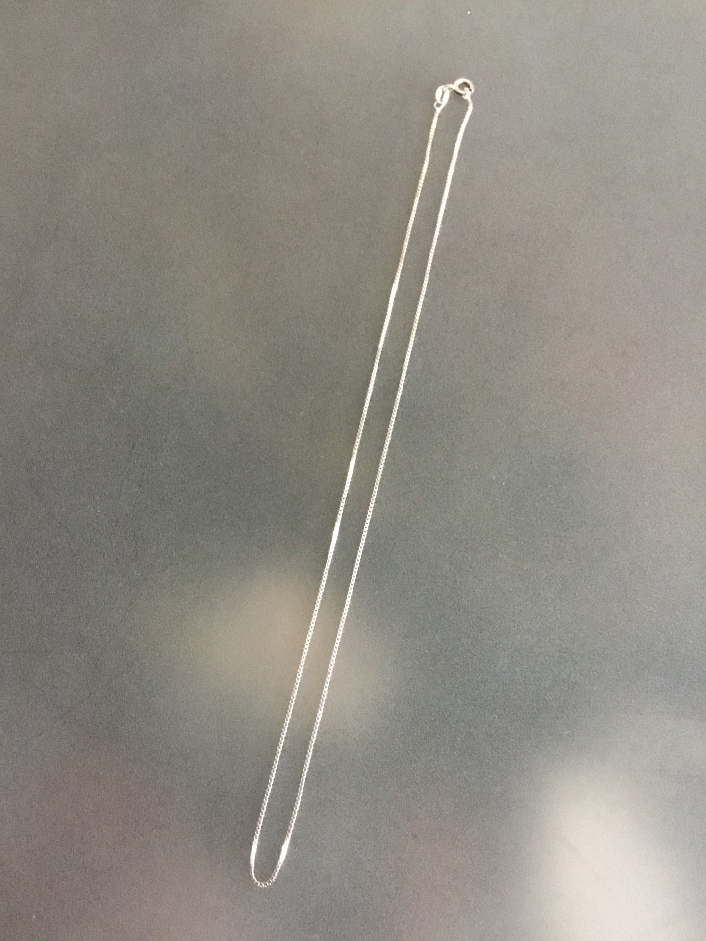 Sterling Silver 18 Inch Box Chain