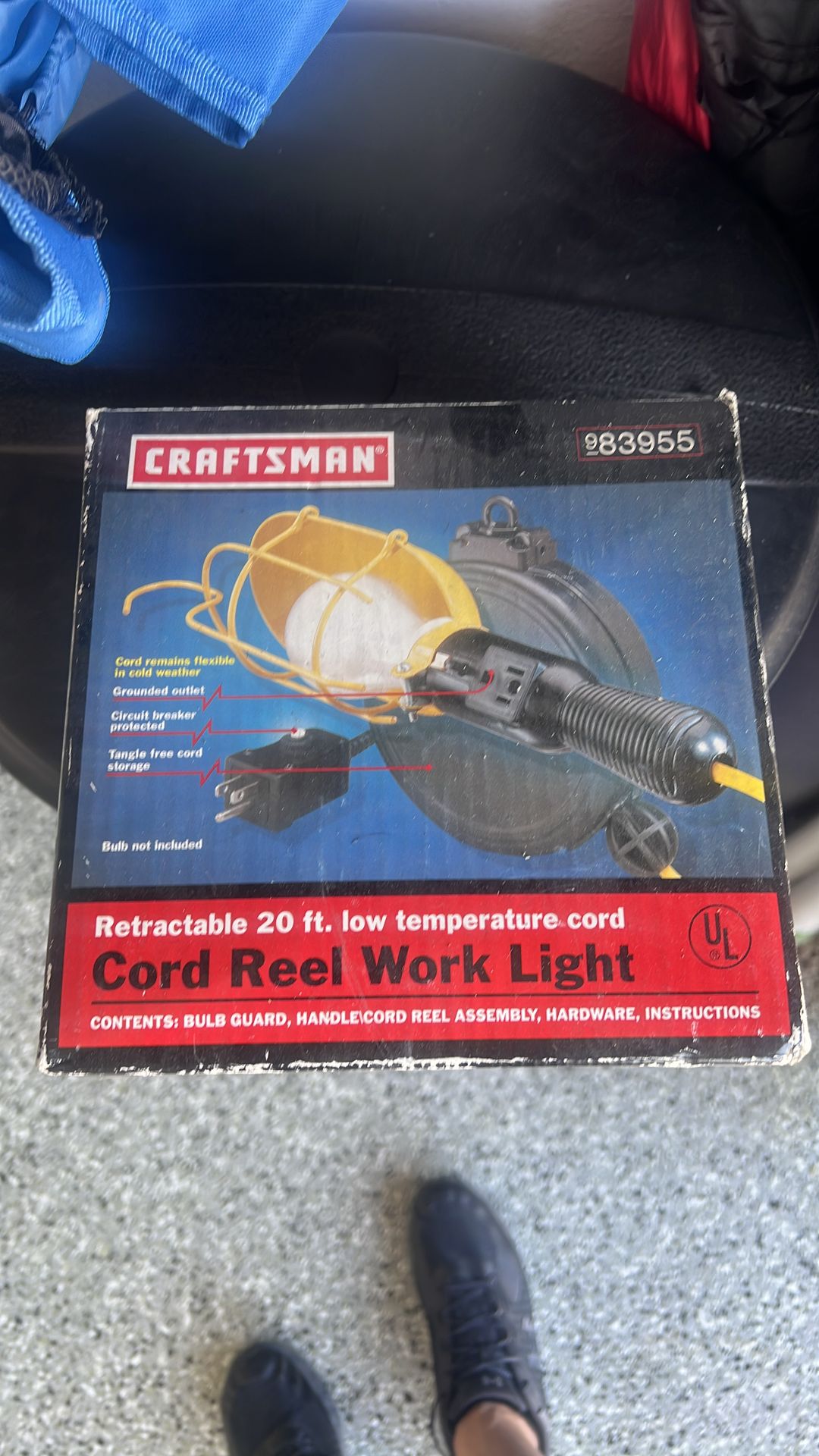 Craftsman reel work light