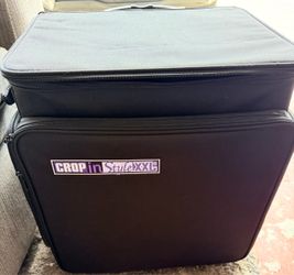 I’d emphasize this in the listing  CROP IN STYLE XXL Rolling Craft/Scrapbooking Tote — NEVER USED — COMPLETE — $100 OBO