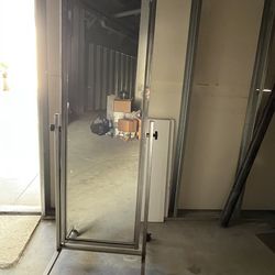 Rolling Mirror , display board , mannequin