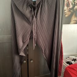 Black baggy plants dress pants size one X