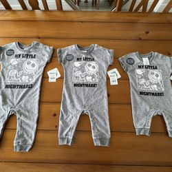 The Nightmare Before Christmas Baby Onesie 